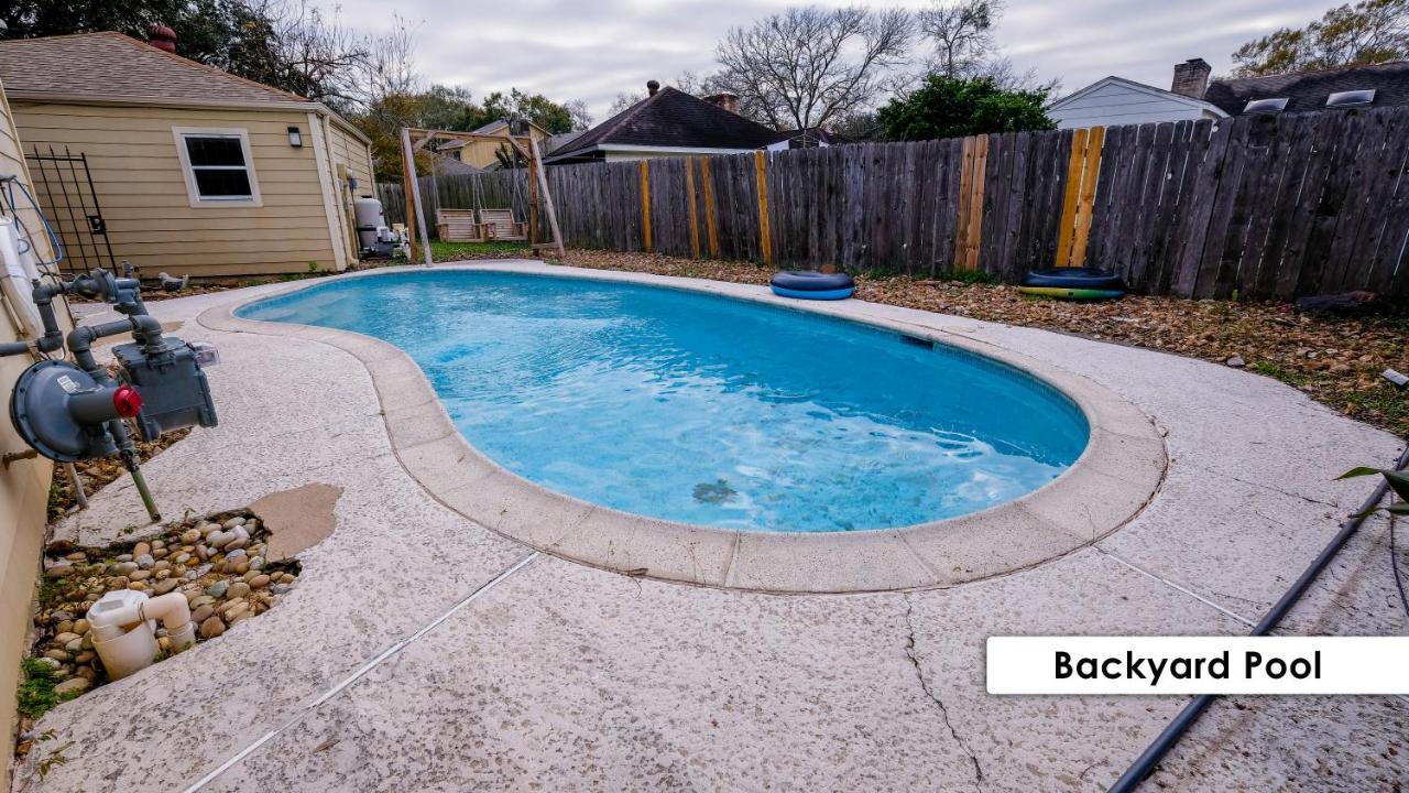Willa Pool House, 20 Minutes From Dt 4Bdr For 10 Guests - Winkleman Houston Zewnętrze zdjęcie