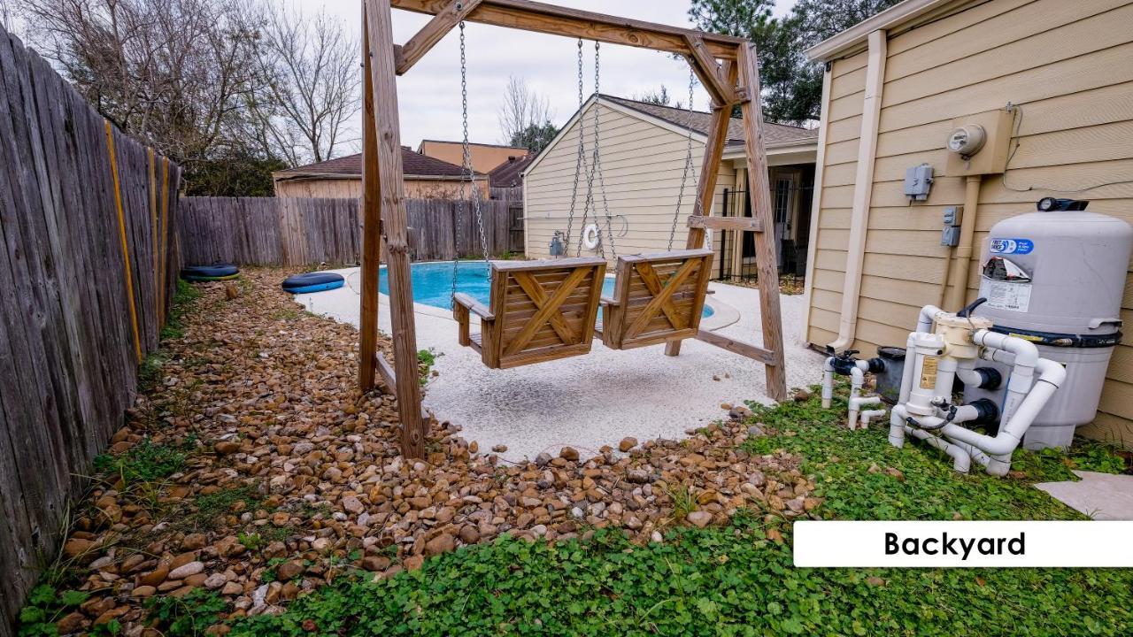 Willa Pool House, 20 Minutes From Dt 4Bdr For 10 Guests - Winkleman Houston Zewnętrze zdjęcie